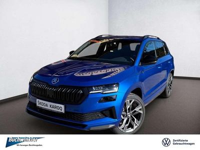 Blau Neu 2025 Skoda Karoq SportLine SUV | 42.990 € (Etwas zu teuer)