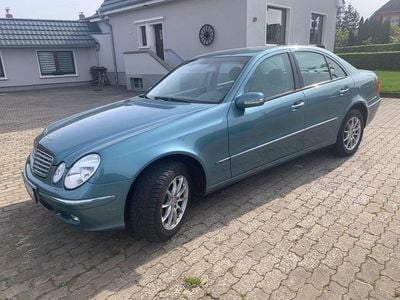 Brugt Mercedes E320 224 HK (164 kW) 2003 Blå Sedan