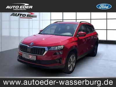 Gebraucht Skoda Karoq Ambition 150 PS (110 kW) 2024 Velvet rot metallic (metallic) SUV