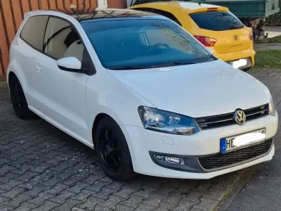 Gebraucht VW Polo Highline 105 PS (77 kW) 2010 Weiß Kleinwagen