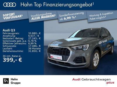 gebraucht Audi Q3 45 TFSIe S-tronic PDC Carplay CAM Standklima