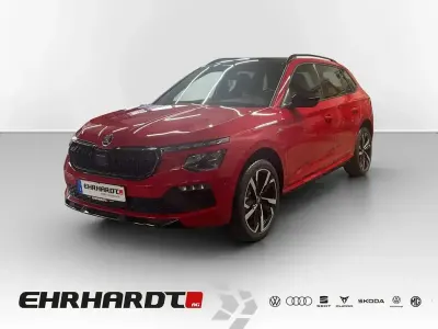 Ny Skoda Kamiq Monte Carlo 110 HK (80 kW) 2025 Rød SUV