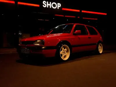 Brugt VW Golf Edition 115 HK (84 kW) 1995 Rød Coupe