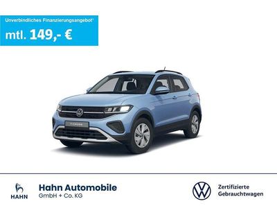 Gebraucht VW T-Cross Life 95 PS (69 kW) 2025 Clear blue metallic SUV