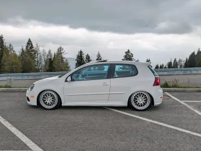Gebraucht VW Golf VI R 250 PS (183 kW) 2009 Weiß Kleinwagen