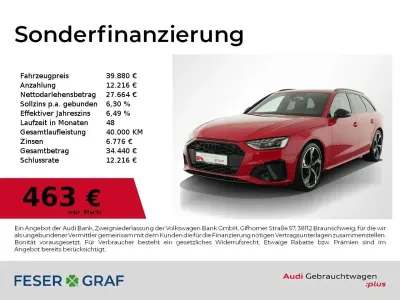 Brugt Audi S4 Ambiente 341 HK (250 kW) 2022 Rød Stationcar