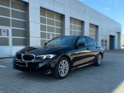 Gebraucht BMW 320e Sport Line 204 PS (150 kW) 2022 Schwarz Limousine
