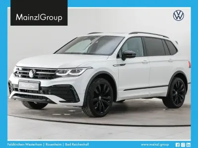 Gebraucht VW Tiguan Allspace R-line 245 PS (180 kW) 2023 Oryxweiß perlmutteffekt SUV