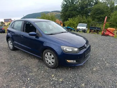 Gebraucht VW Polo Trendline 60 PS (44 kW) 2010 Blau Kleinwagen