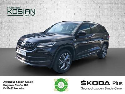 gebraucht Skoda Kodiaq SPORTLINE 2.0 TDI DSG 4x4 PANO+AHK+KAMERA