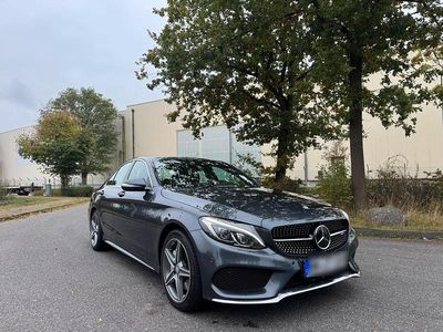 Grau Gebraucht 2014 Mercedes C250 AMG line Limousine | 18.500 € (Teuer)