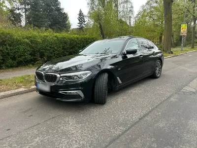 Używany BMW 520 Luxury Line 190 KM (139 kW) 2017 Czarny Sedan/Limuzyna