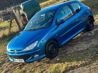 Gebraucht Peugeot 206 107 PS (78 kW) 2004 Blau Kleinwagen