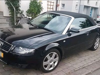 gebraucht Audi A4 Cabriolet V6 2.5 dti schwarz