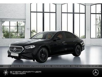 Gebraucht Mercedes E220 AMG 197 PS (144 kW) 2024 Schwarz Limousine