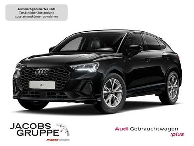 Schwarz Gebraucht 2025 Audi Q3 Sportback S-Line SUV | 40.739 € (Guter Preis)