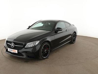 Gebraucht Mercedes C180 AMG line 156 PS (114 kW) 2022 Schwarz Coupé