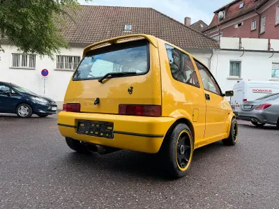Gebraucht Fiat Cinquecento 60 PS (44 kW) 1998 Gelb Kleinwagen