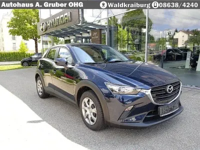Gebraucht Mazda CX-3 121 PS (88 kW) 2018 Blau SUV