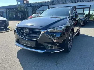 Gebraucht Mazda CX-3 Comfort 121 PS (88 kW) 2021 Onyxschwarz metallic (metallic) SUV