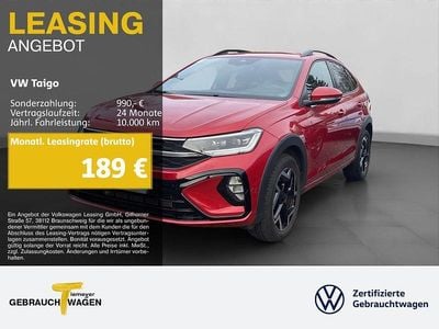 Brugt VW Taigo R-line 150 HK (110 kW) 2025 Rød SUV