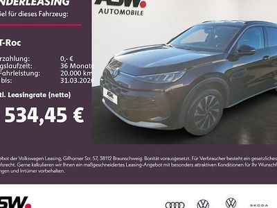 Neu VW T-Roc Life 116 PS (85 kW) 2026 Schwarz SUV