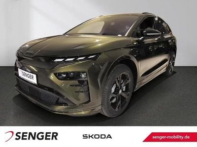 Grün Neu 2026 Skoda Enyaq iV RS SUV | 55.669 € (Guter Preis)
