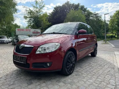 Gebraucht Skoda Fabia Elegance 105 PS (77 kW) 2007 Flamencorot metallic Kleinwagen
