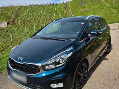 Gebraucht Kia Carens Spirit 141 PS (103 kW) 2018 Blau Van / Kleinbus