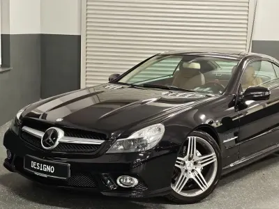 Gebraucht Mercedes SL350 AMG 315 PS (231 kW) 2008 Schwarz Cabrio
