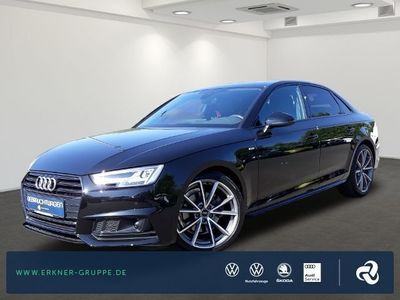 Gebraucht Audi A4 S-line plus 190 PS (139 kW) 2018 Mythosschwarz metallic (metallic) Limousine