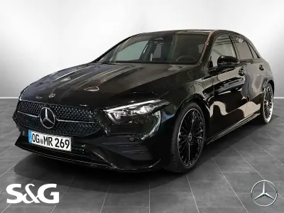 Brugt Mercedes A180 AMG 136 HK (100 kW) 2026 Sort Sedan