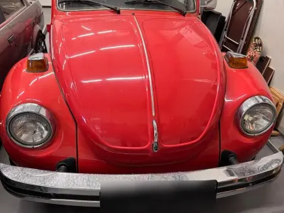 Gebraucht VW Käfer Karmann 35 PS (25 kW) 1976 Rot Cabrio