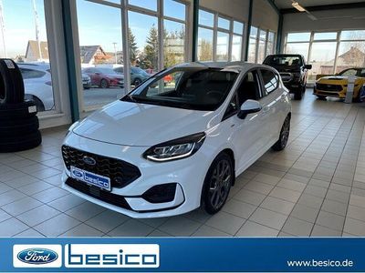Gebraucht Ford Fiesta ST-Line 101 PS (74 kW) 2023 Frostweiß Kleinwagen