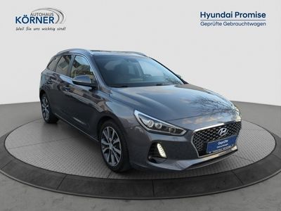 gebraucht Hyundai i30 STYLE 1.4 T-GDi 7-DCT *NAVI*LED*CAM*PDC*SHZ*