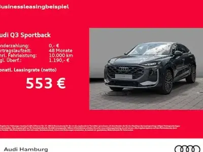 Neu Audi Q3 Sportback Basis 204 PS (150 kW) 2026 Grau SUV