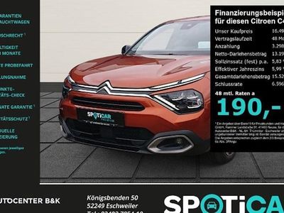 Gebraucht Citroën C4 PureTech 131 PS (96 kW) 2022 Braun Limousine