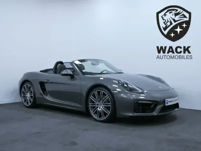 Second-hand Porsche Boxster 330 CP (242 kW) 2014 Gri Cabrio
