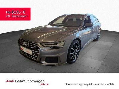 Silber Gebraucht 2021 Audi A6 S-Line Kombi | 51.990 €