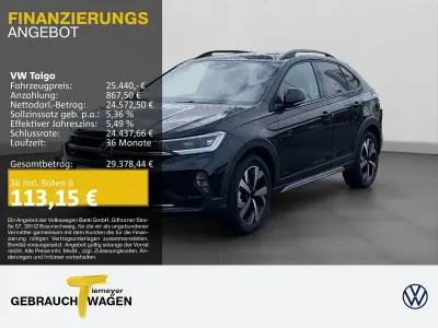 Neu VW Taigo Style 150 PS (110 kW) 2026 Schwarz SUV