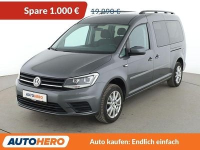 Gebraucht VW Caddy Maxi Trendline 125 PS (91 kW) 2017 Grau Van / Kleinbus