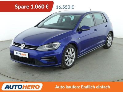Usata VW Golf VII Highline 150 CV (110 kW) 2018 Blu Berlina