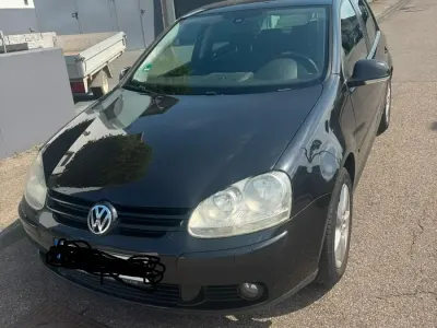 Gebraucht VW Golf VI United 80 PS (58 kW) 2008 Schwarz Kleinwagen
