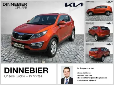Gebraucht Kia Sportage Vision 163 PS (119 kW) 2013 Orange (metallic) SUV