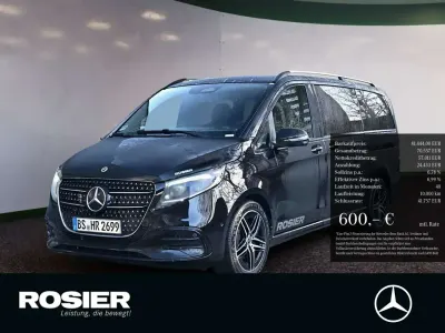 Gebraucht Mercedes V250 Avantgarde 190 PS (139 kW) 2025 Schwarz / obsidianschwarz Van / Kleinbus