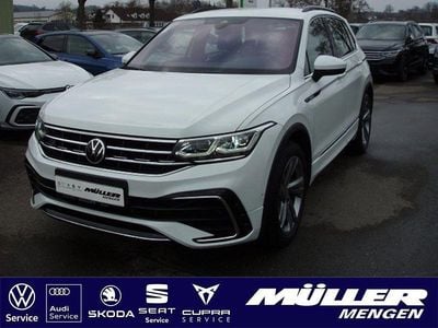Weiß Gebraucht 2021 VW Tiguan R-line SUV | 31.990 € (Guter Preis)