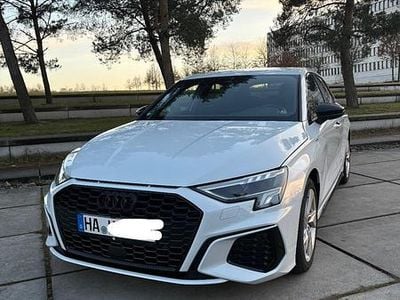 Gebraucht Audi A3 Sportback S-Line 150 PS (110 kW) 2024 Weiß Kleinwagen