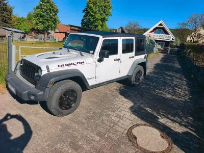 Usata Jeep Wrangler Rubicon 200 CV (147 kW) 2014 Bianco SUV