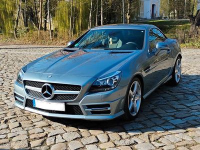 Gebraucht Mercedes SLK250 AMG line 204 PS (150 kW) 2013 Silber Cabrio