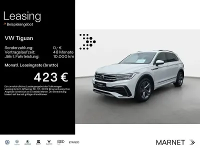 Gebraucht VW Tiguan R-line 150 PS (110 kW) 2023 Pure white SUV